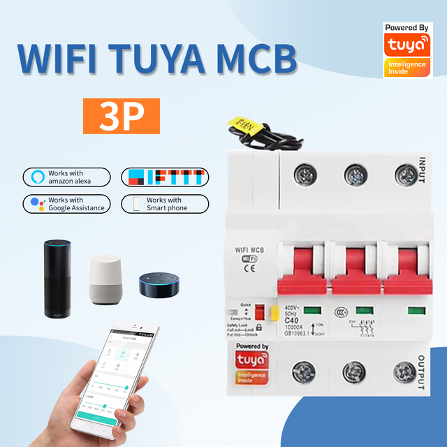 WIFI TUYA MCB 3P 40A