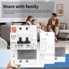 Smart Leakage Current Circuit Breaker App Controlled 2P