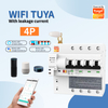 Wi-Fi Enabled Circuit Breaker Smart Overvoltage Undervoltage Circuit Breaker 4P