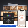 Multifunctional Intelligent TUYA ZIGBEE Dimming Switch X6-Dim-8L 8-button Switch