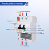 WIFI TUYA RCBO Circuit Breaker With Leakage Current