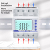 Three Phase Four Wire Photovoltaic Smart Meter 3PN 100A