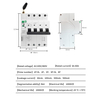 IoT Circuit Breaker 4P 125A RS485 Smart Circuit Breaker with Real-time Monitoring