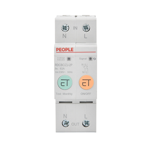ZigBee Smart Wifi Circuit Breaker 2P 63A Measured Electricity Consumption