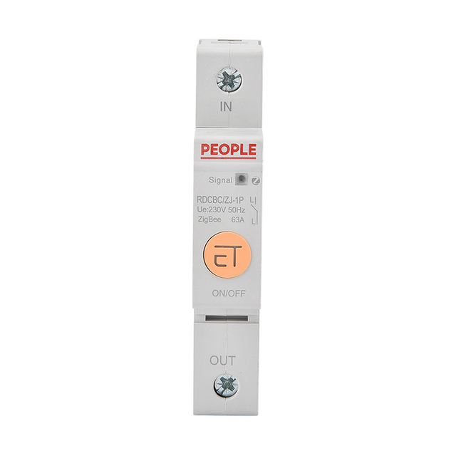 ZigBee Smart Wifi Circuit Breaker 1P 63A Measured Electricity Consumption