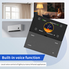 The Multi-functional Intelligent Wall Switch Is Equipped with Temperature Display, Fan Switch, Air Conditioner Switch And Light Switch