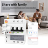 Smart MCB (Miniature Circuit Breaker) Remote Control Smart Circuit Breaker 3P 