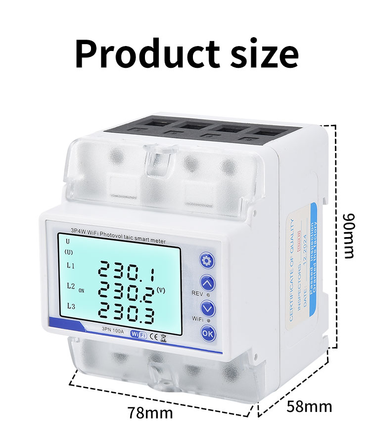Four Wire Photovoltaic Smart Meter