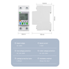 TUYA APP WiFi Smart kwh Energy Circuit Earth Leakage Over Under Voltage Protector 2P Energy Power kW