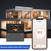 The Multi-functional Intelligent Wall Switch Is Equipped with Temperature Display, Fan Switch, Air Conditioner Switch And Light Switch