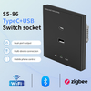 S5-86 TypeC+USB Switch Socket